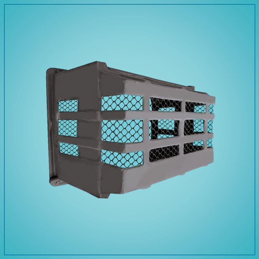 Caixa protetora para ar condicionado